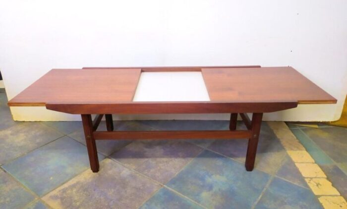 vintage italian opening coffee table 1950s 8786