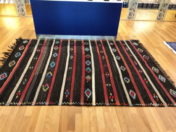 vintage kilim rug 1980s 5148