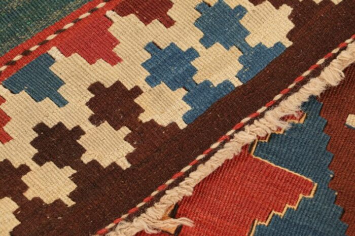 vintage kilim with geometric patterns from rug and kilim 3862