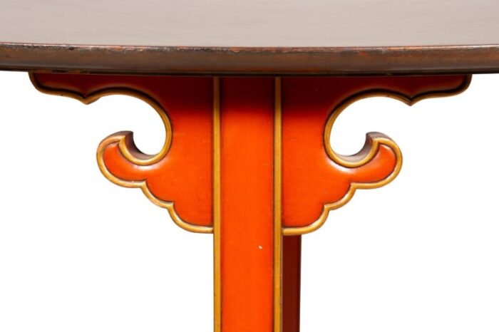 vintage mahogany red lacquered table 1024