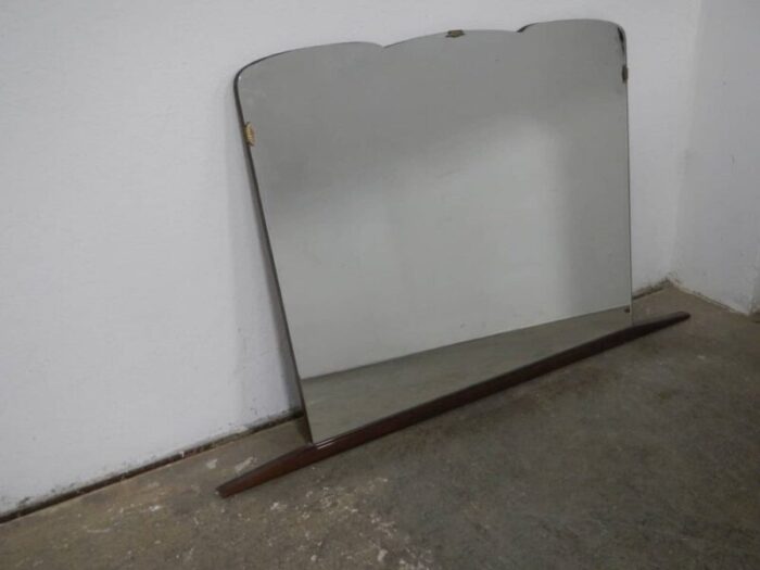 vintage mirror with frame 1950s 2