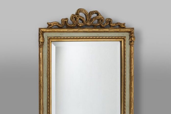 vintage mirror with gilt frame 4