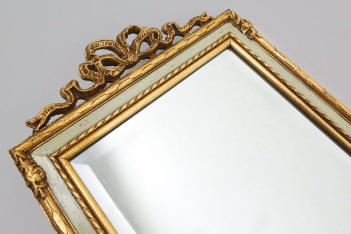 vintage mirror with gilt frame 5