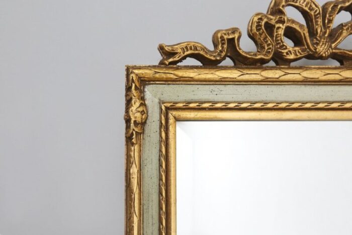 vintage mirror with gilt frame 6