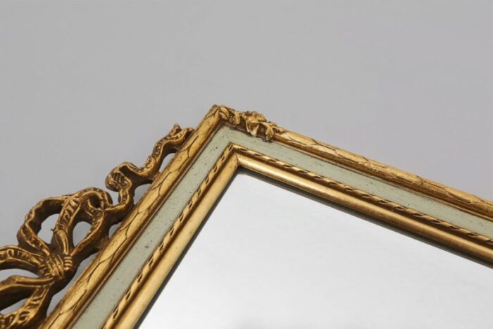 vintage mirror with gilt frame 9