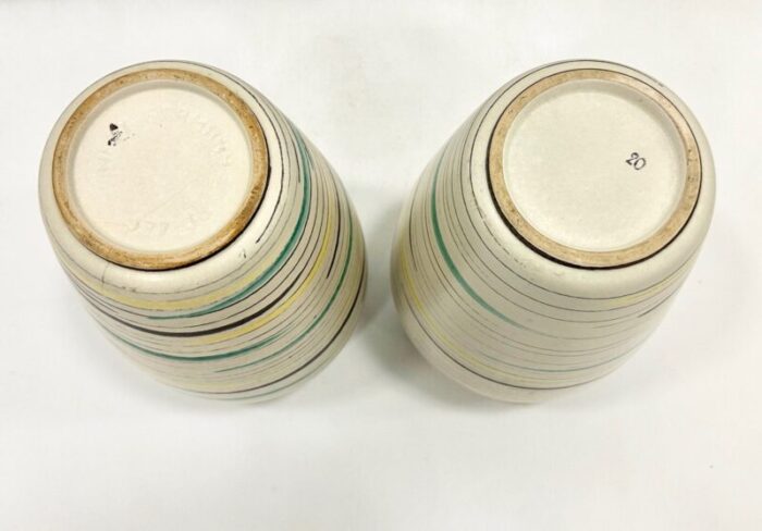 vintage no 577 35 floor vases from bay keramik 1960s set of 2 4