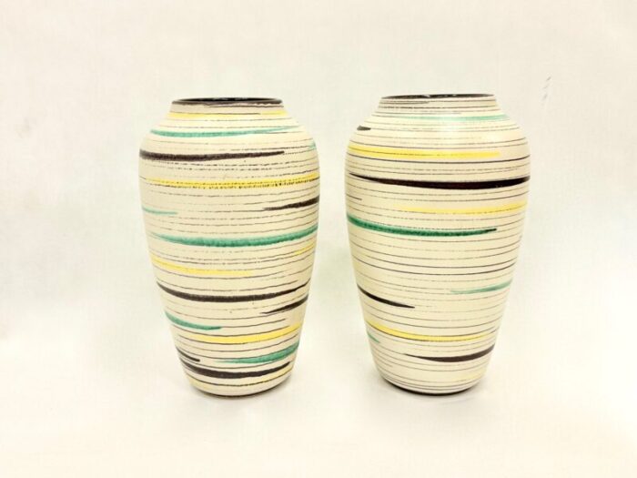 vintage no 577 35 floor vases from bay keramik 1960s set of 2 5