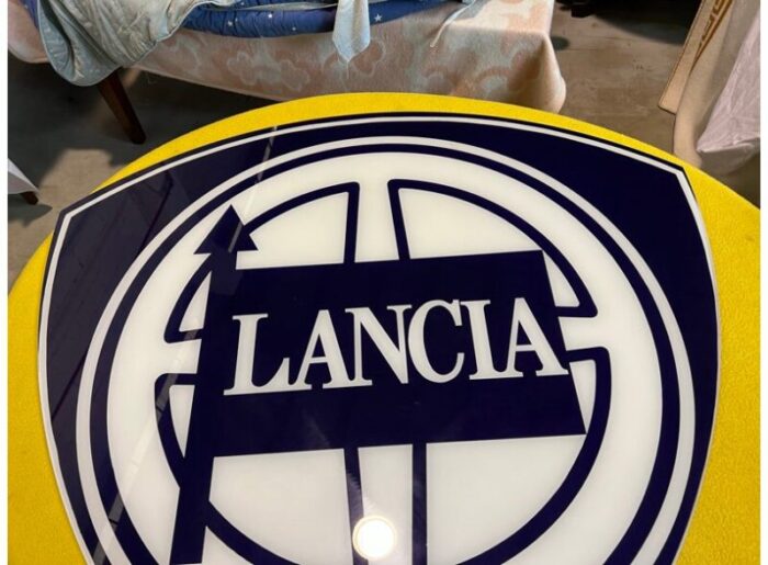 vintage original lancia sign 1970s 18