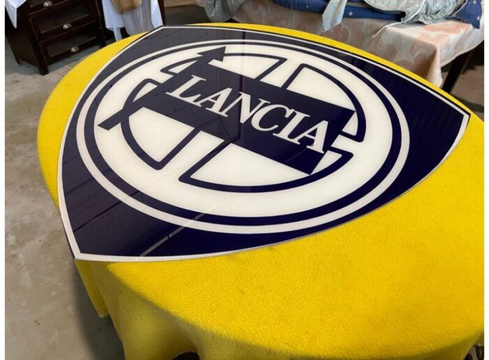 vintage original lancia sign 1970s 19