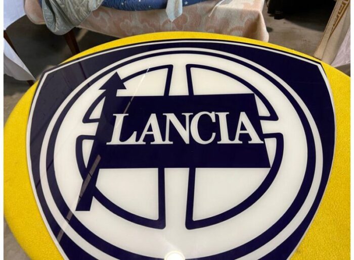 vintage original lancia sign 1970s 21