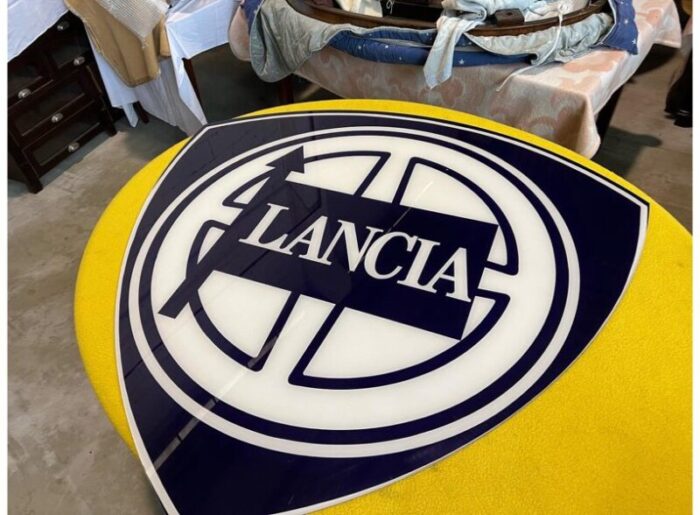 vintage original lancia sign 1970s 23