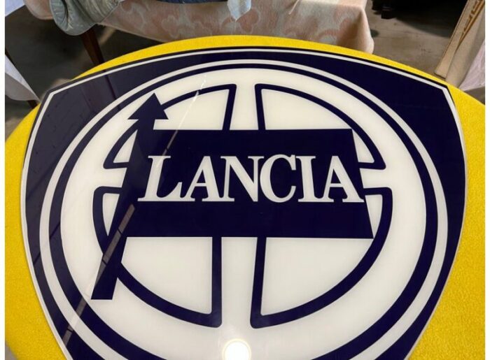 vintage original lancia sign 1970s 24