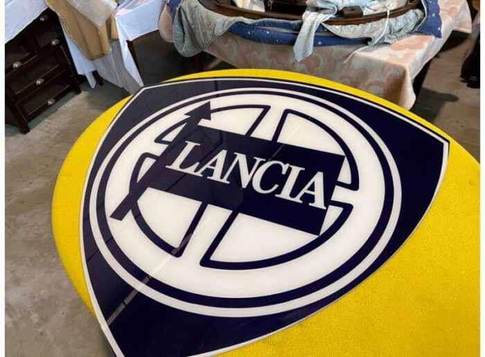 vintage original lancia sign 1970s 25