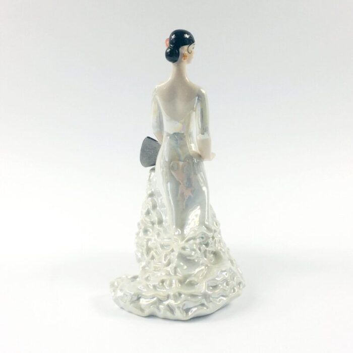 vintage porcelain figurine of flamenco dancer by korosten 1980s 4