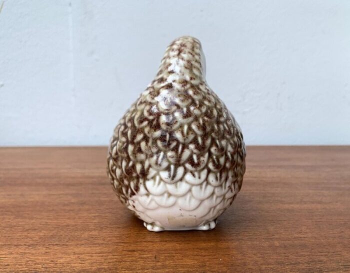 vintage porcelain quail bird figurine by b jackson 9