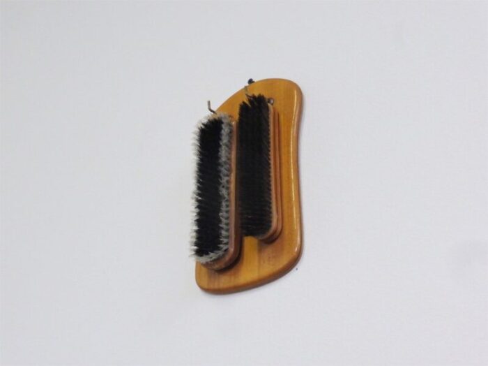 vintage shoe brushes 1960s set of 9 4