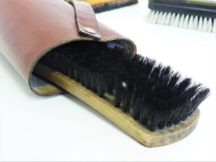 vintage shoe brushes 1960s set of 9 7