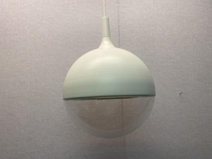 vintage space age white ceiling light vaster by knut hagberg for ikea sweden 2769