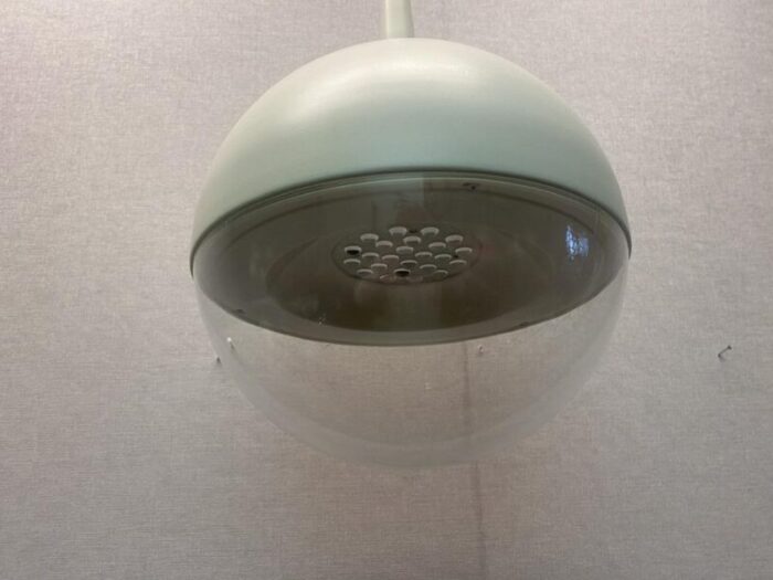 vintage space age white ceiling light vaster by knut hagberg for ikea sweden 3252