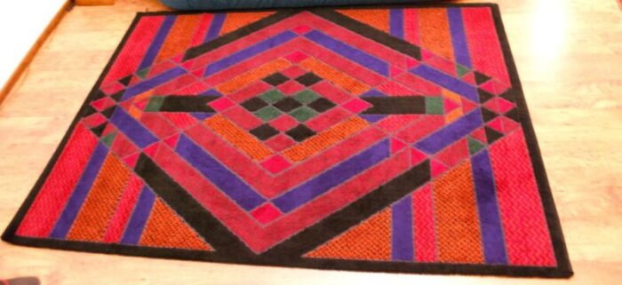 vintage swedish rug 1970s 10