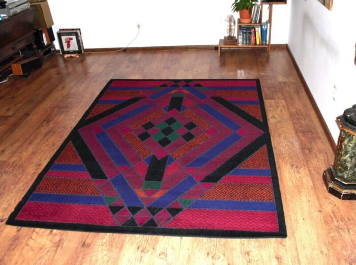 vintage swedish rug 1970s 2