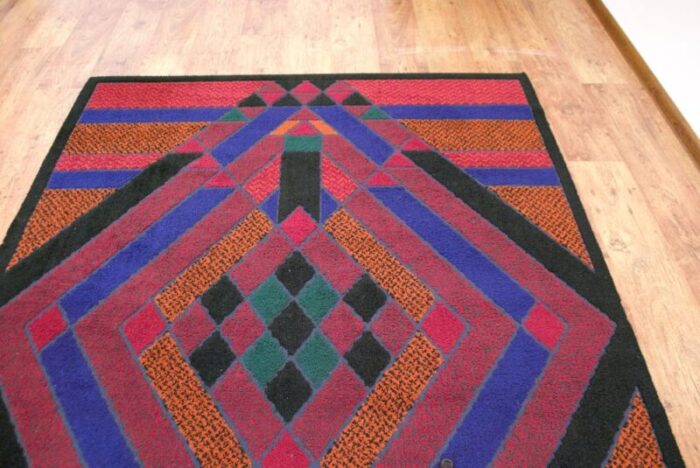 vintage swedish rug 1970s 3