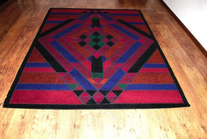 vintage swedish rug 1970s 6