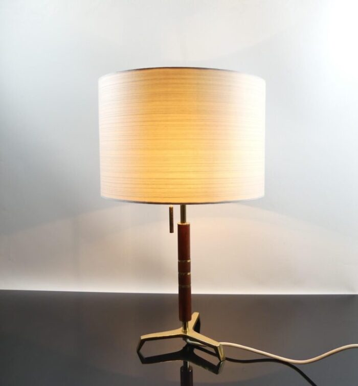 vintage table lamp by j t kalmar 1960s 9044