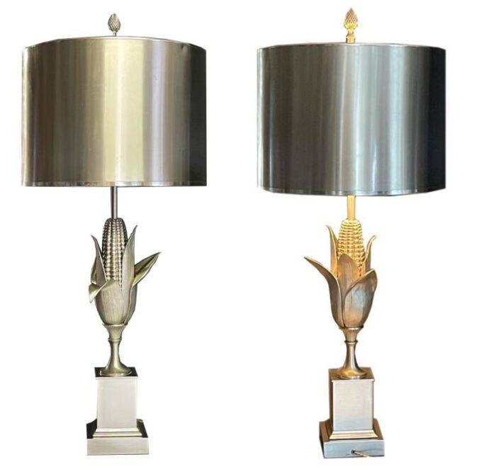 vintage table lamp from maison charles 8639 scaled