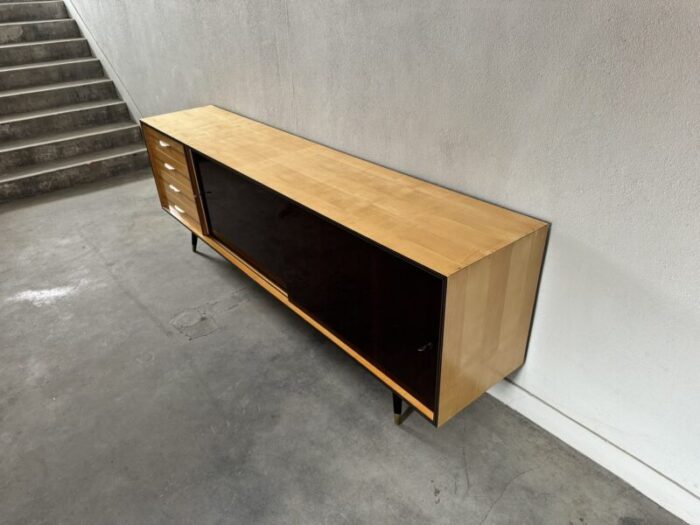 vintage wooden sideboard 1950s 2601