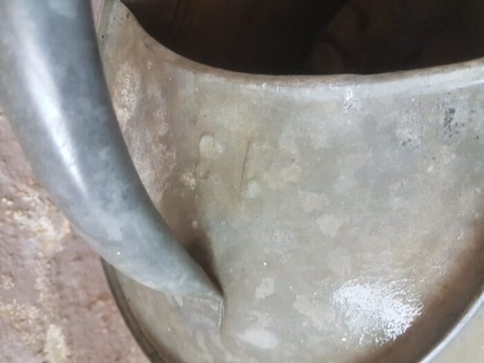 vintage zinc watering can 1940s 4