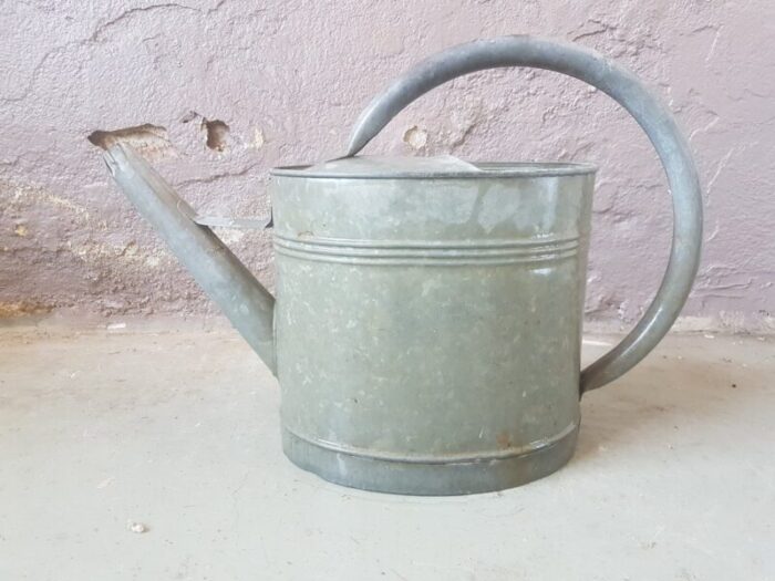 vintage zinc watering can 1940s 5