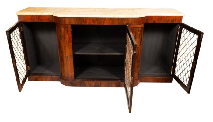 william iv rosewood credenza 9932