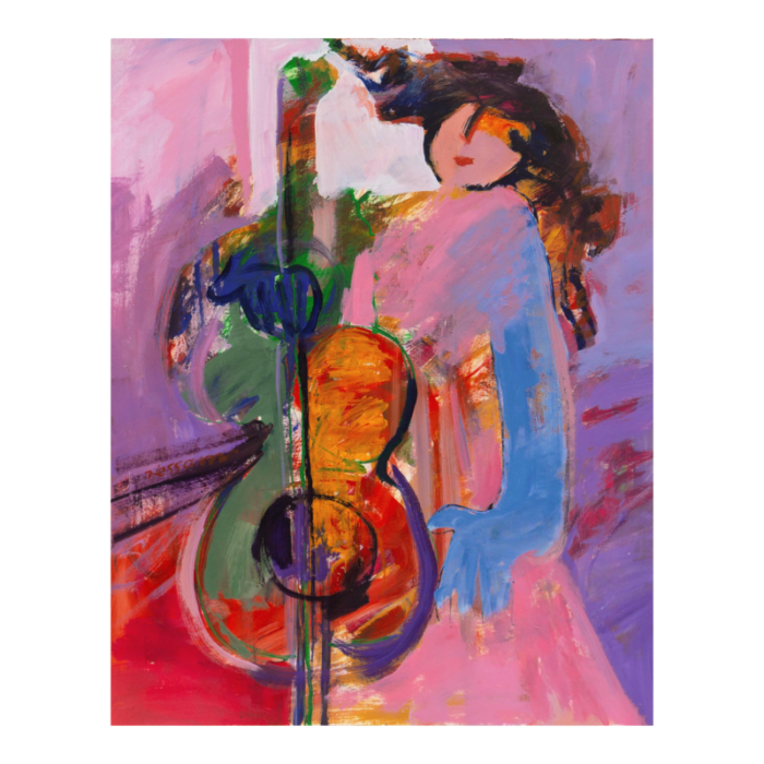 woman with cello by hessam abrishami iran accademia di belle arti di perugia miami 5278