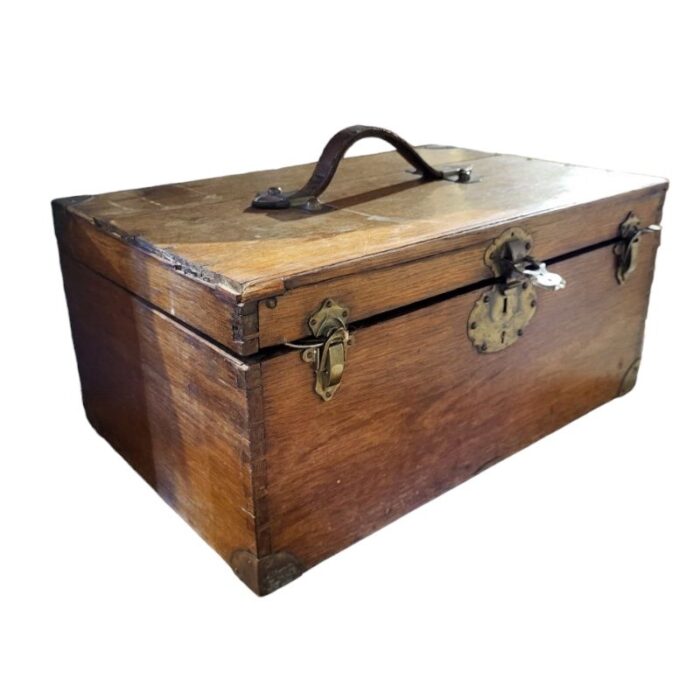 wooden trunk with locks 1