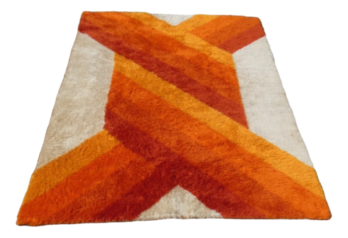 wool rug by hojer eksport wilton denmark 1970s 7924