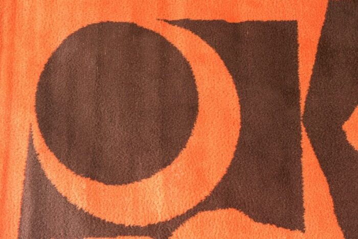 wool rug from louis de poortere 1970s 3